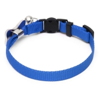 Ошейник кошачий "Бантик" со стразами, 30 х 1 см, синий Ошейник кошачий "Бантик" со стразами, 30 х 1 см, синий