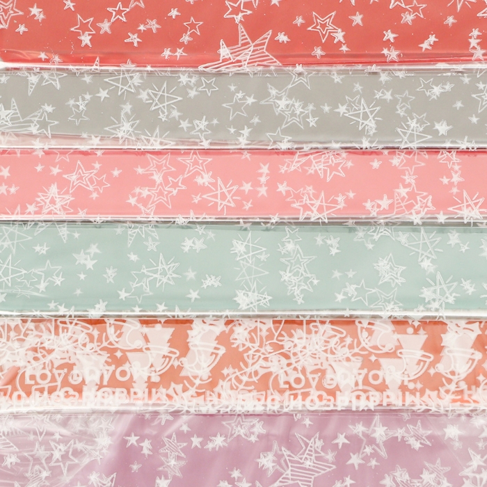 Пакет "Подарочный", с жестким дном, микс, 14 х 22 х 55 см