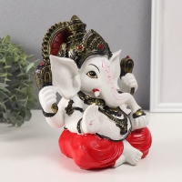 Сувенир полистоун "Ганеша бежевый, в красных шароварах" 12х17,5х21 см Сувенир полистоун "Ганеша бежевый, в красных шароварах" 12х17,5х21 см
