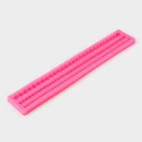 Молд &laquo;Жемчуг&raquo;, силикон, 30&times;5&times;1 см, цвет МИКС