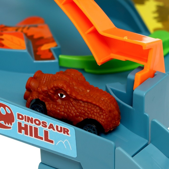 Автотрек &laquo;Динозавр&raquo;, звуковые эффекты, эффект дыма