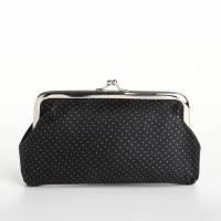 Косметичка на фермуаре, цвет чёрный Косметичка на фермуаре, цвет чёрный