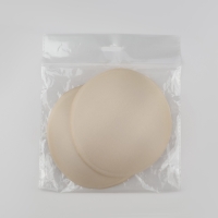 Чашки для бюстгальтера «Круг», 2XL (52), d = 16,5 см, пара, цвет бежевый Чашки для бюстгальтера «Круг», 2XL (52), d = 16,5 см, пара, цвет бежевый