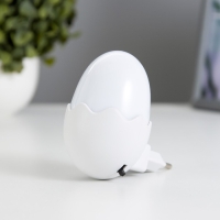 Ночник "Мила" LED белый 6х9х8,5 см Ночник "Мила" LED белый 6х9х8,5 см