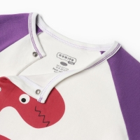 Комбинезон детский, цвет фиолетовый, рост 62 см Комбинезон детский, цвет фиолетовый, рост 62 см