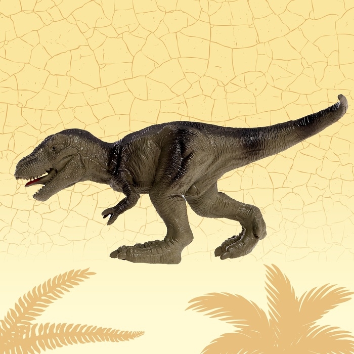 Квадроцикл &laquo;Дино&raquo;, инерционный, 1:16, с динозавром, световые и звуковые эффекты