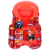 Жилет надувной &laquo;На волне: Машинки&raquo;, детский, 51 х 46 см