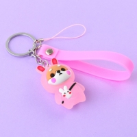 Брелок для ключей с фонариком резиновый &laquo;Будь самой яркой&raquo;, 3 х 9.5 см