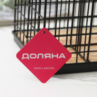 Корзина для мелочей Доляна &laquo;Эстетика&raquo;, 23,5&times;16&times;12 см