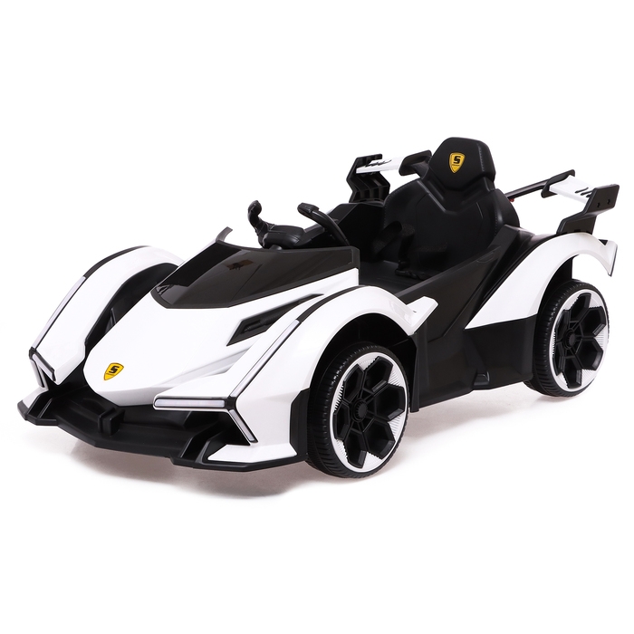 Электромобиль &laquo;Купе&raquo;, 2 мотора, цвет белый