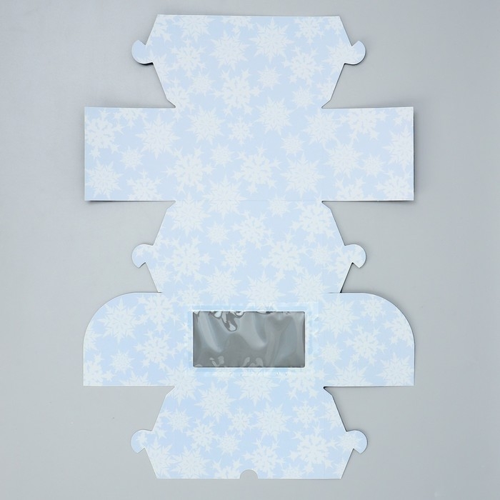 Коробка складная с двусторонним нанесением &laquo;С Новым годом&raquo; 16 х 10 х 10 см, Новый год