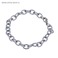 Основа-браслет &laquo;Шарм Уни&raquo; 18 см, цвет серебро