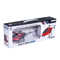 Вертолёт радиоуправляемый &laquo;Пилотаж&raquo;, работает от аккумулятора, цвет красный