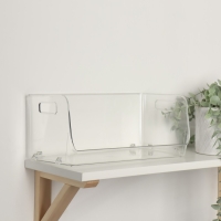 Органайзер для хранения, с ручками, 1 секция, 30 &times; 14 &times; 13 см, цвет прозрачный