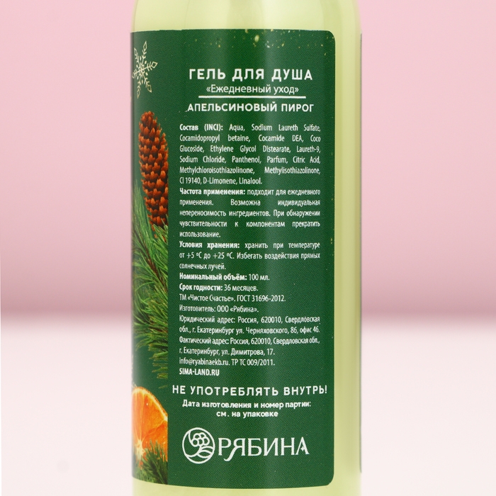 Подарочный набор косметики &laquo;Чудес и подарков!&raquo;, гель для душа и пена для ванны, 2 х 100 мл, Новый Год