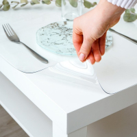 Термоскатерть без основы EasyLite &laquo;Жидкое стекло&raquo;, ширина 100 см, общая толщина 0,8 мм, рулон 60 м