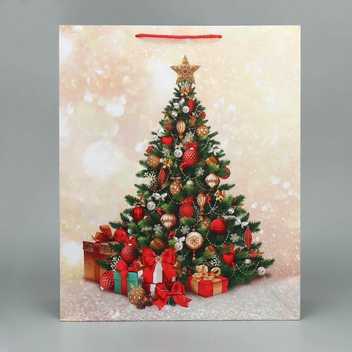 Пакет подарочный новогодний ламинированный &laquo;Тепло в доме&raquo;, XL 40 х 49 х 19 см