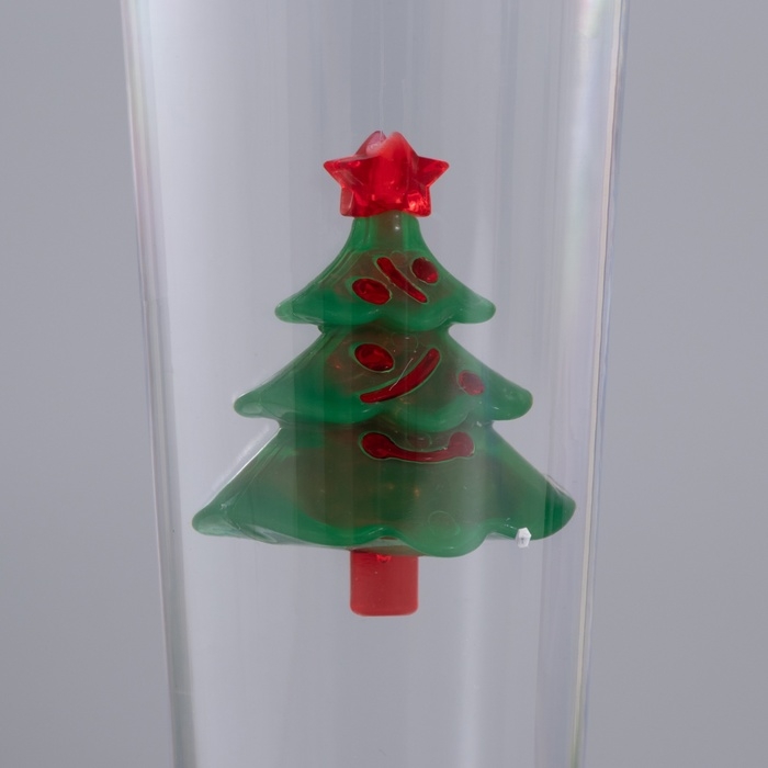 Лава лампа &laquo;Елка&raquo; LED 3хААА, USB зеленый 6,5х6,5х23,7см