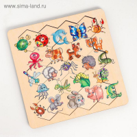 Пазл деревянный &laquo;Занимательные соты&raquo;