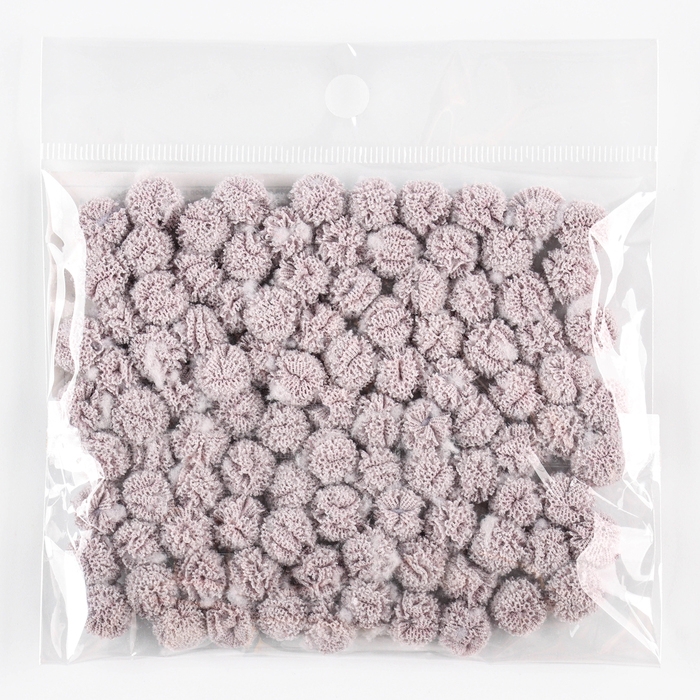 Набор деталей для декора «Бомбошки», 100 шт., размер одной шт. — 1 см, цвет серый Набор деталей для декора «Бомбошки», 100 шт., размер одной шт. — 1 см, цвет серый