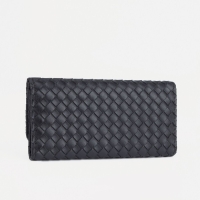 Кошелёк женский на кнопке, цвет чёрный Кошелёк женский на кнопке, цвет чёрный