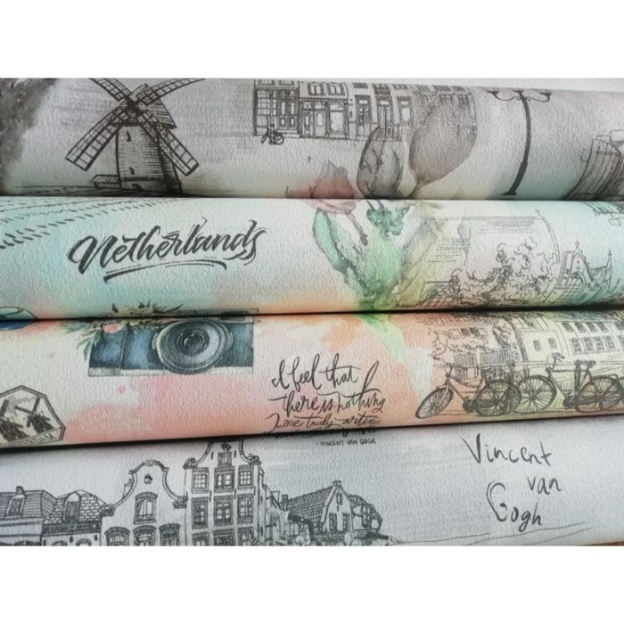 Обои Бумажные Обои Бумажные "Гомельобои" Винсент 21, 0,53х10,05м