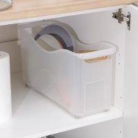 Контейнер для хранения хозяйственный на колёсиках, 10 л, 46&times;16&times;23,5 см, прозрачный