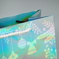 Пакет голографический &laquo;Волшебного&raquo;, MS 18 х 23 х 10 см, Новый год