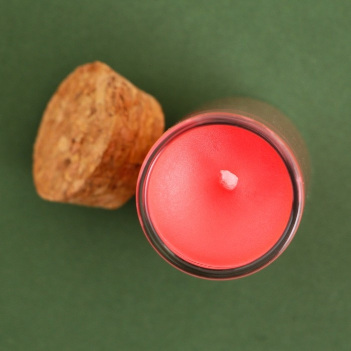 Новогодняя свеча в колбе «Дед Мороз», аромат корица Новогодняя свеча в колбе «Дед Мороз», аромат корица