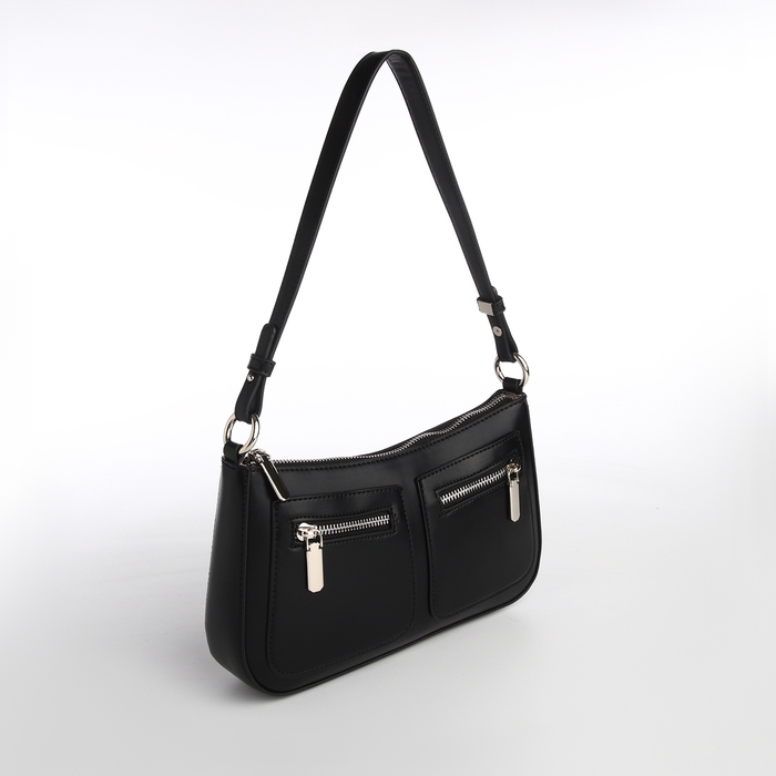 Сумка женская TEXTURA, маленький размер, цвет чёрный Сумка женская TEXTURA, маленький размер, цвет чёрный