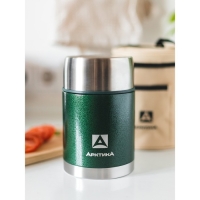 Термос для еды "Арктика", 306, 800 мл, в чехле, с ложкой, сохраняет тепло 14 ч