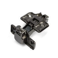 Петля полунакладная с эксцентриком softly clap, цвет черный никель, 2 шт. Петля полунакладная с эксцентриком softly clap, цвет черный никель, 2 шт.