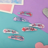 Невидимки для волос "Милана" (набор 10 шт) бабочки, 4,5 см