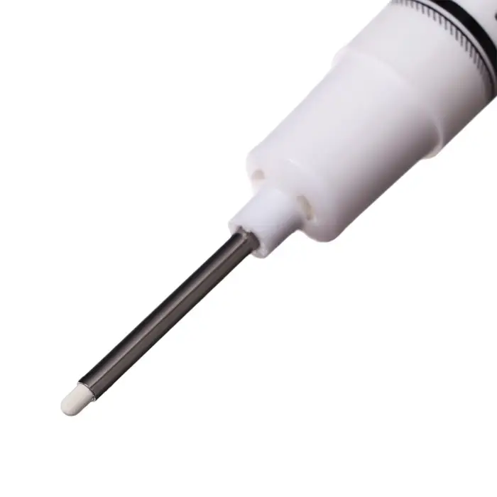 Маркер перманентный 0.7 мм, с удлиненным наконечником, белый