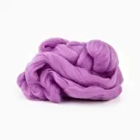 Лента  для валяния 100 гр, цвет орхидея