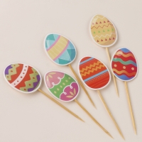 Шпажки &laquo;Пасхальные яйца&raquo;, набор 6 шт.