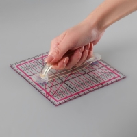 Держатель для линеек и лекал, на присосках, 14,8 × 3 × 2,5 см Держатель для линеек и лекал, на присосках, 14,8 × 3 × 2,5 см