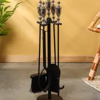 Каминный набор, сталь, 64 +/- 1 см, алюминий