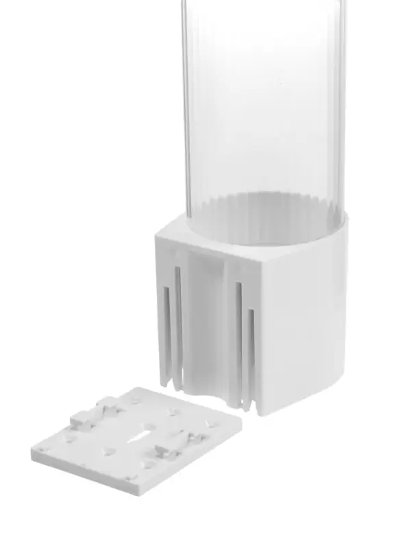 Стаканодержатель LCH-02, 70 стаканов, крепление шуруп, белый