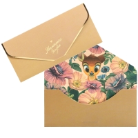 Конверт для денег подарочный. Набор. Софт тач, тиснение, 19 х 9 см, Дисней Конверт для денег подарочный. Набор. Софт тач, тиснение, 19 х 9 см, Дисней