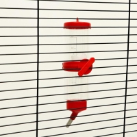 Поилка для грызунов "Пижон", 250 мл, красная Поилка для грызунов "Пижон", 250 мл, красная