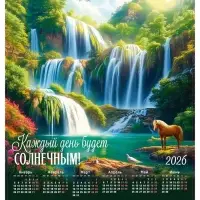 Календарь 2026 &laquo;Каждый день будет солнечным&raquo;, А2