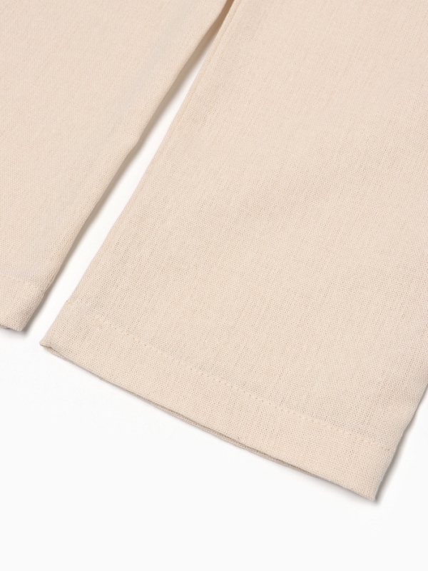 Пижама (рубашка и брюки) для мальчика MINAKU: Home collection, цвет бежевый, рост 134 см