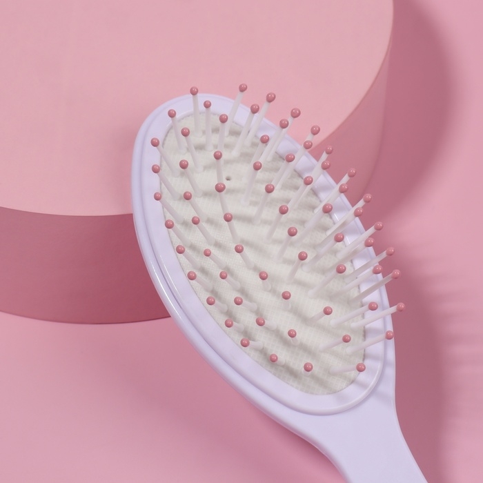 Расчёска массажная, 5,3 &times; 17 см, рисунок МИКС