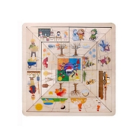 Пазлы из дерева «Паучок. Времена года» Пазлы из дерева «Паучок. Времена года»