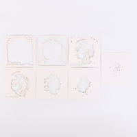 Набор для творчества &laquo;Создай ночник. Космонавт&raquo;, с рамкой, сборный, многослойный, 6+