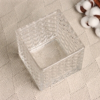 Кашпо "Оскар" квадратное, 12х12см Кашпо "Оскар" квадратное, 12х12см