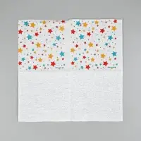 Салфетки бумажные однослойные &laquo;Звезды&raquo;, 24&times;24 см, 50 шт.