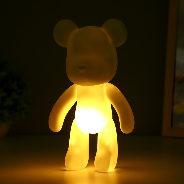 Ночник "Мышонок" LED 1Вт 3хLR44 белый 21х12х9см RISALUX