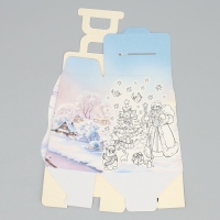 Коробка подарочная новогодняя складная &laquo;С новым годом&raquo;, 16 х 10 х 18 см, Новый год